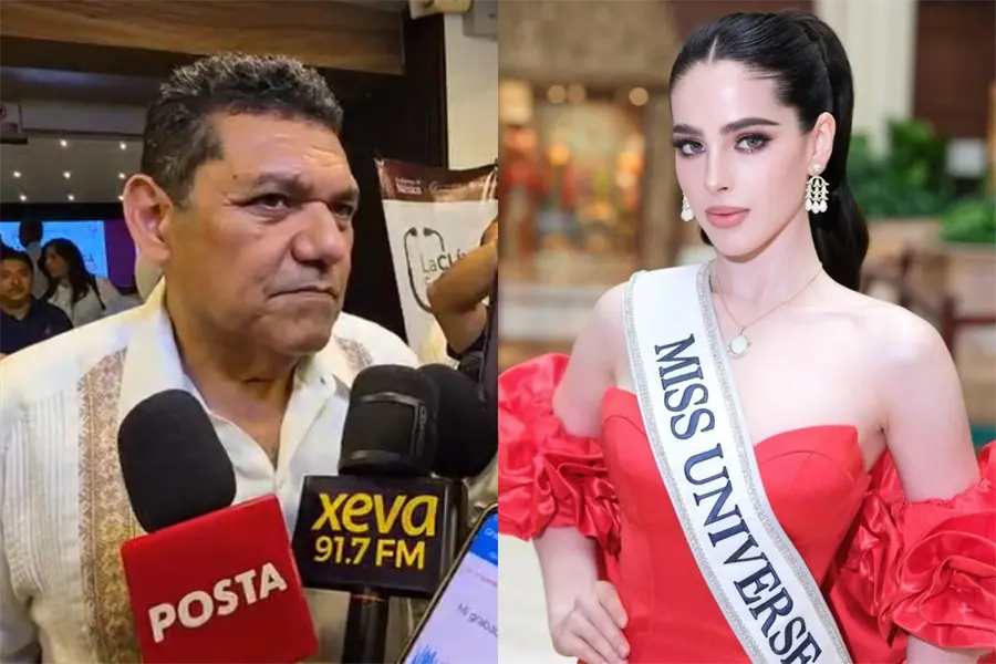 Javier May, gobernador de Tabasco, elogia a Fátima Bosch y le desea suerte en Miss Universe | VIDEO