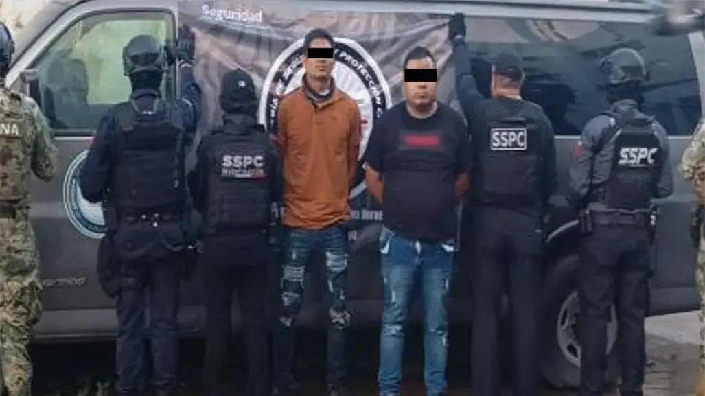 Capturan a Juan Carlos "N" y Jesús "N", implicados en homicidios y narcotráfico, en Mazatlán