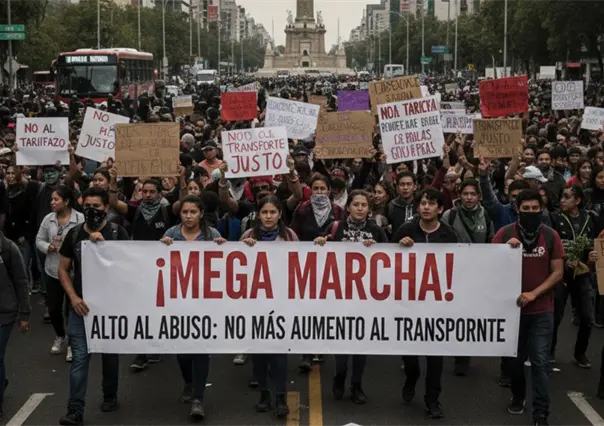 Megamarcha en CDMX HOY 6 de noviembre contra el aumento al pasaje: calles cerradas y rutas alternas