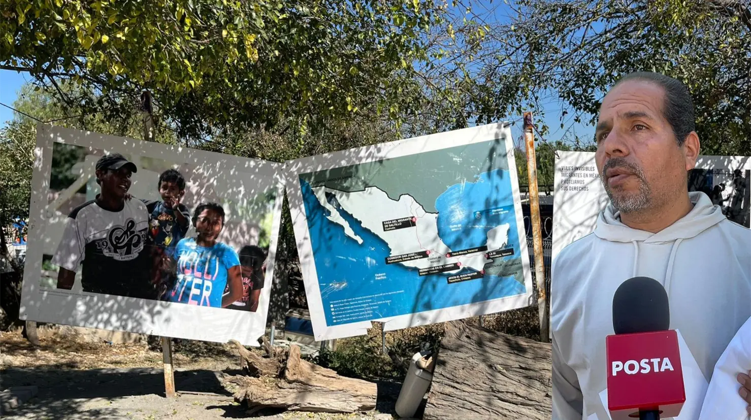 José Luis Manzo Ramírez estará a cargo del área de Atención Humana de la Casa del Migrante en Saltillo. (Fotografía: Leslie Delgado)