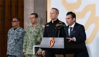 Miguel Ángel Flores resalta avances en seguridad y baja de homicidios en Nuevo León