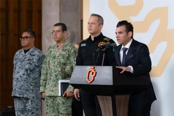 Miguel Ángel Flores resalta avances en seguridad y baja de homicidios en Nuevo León Miguel Ángel Flores resalta avances en seguridad y baja de homicidios en Nuevo León