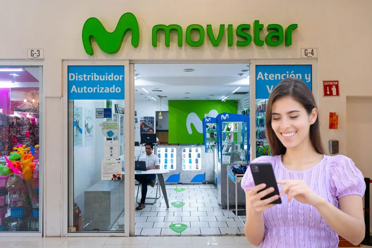 Movistar se va de México: ¿qué pasará con tu línea y cómo conservar tu número? Foto: Plaza Caracol | Canva