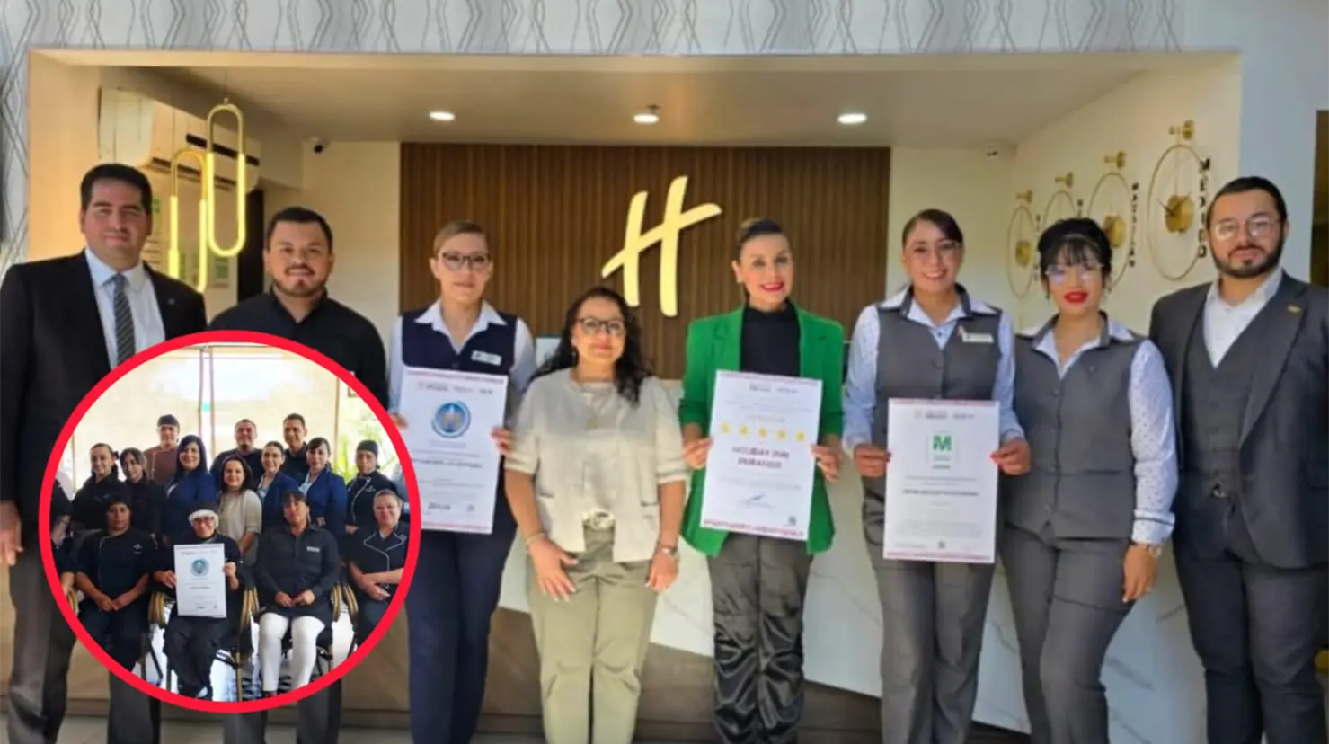 Foto: Facebook/ Secretaría de Turismo de Durango | Los municipios de Durango Gómez Palacio y Pueblo Nuevo obtuvieron un reconocimiento por el manejo de alimentos.