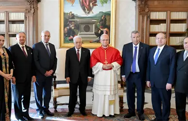 Papa León XIV se reúne con el presidente de Palestina para buscar una salida al conflicto en Gaza