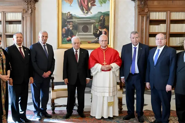 Papa León XIV se reúne con el presidente de Palestina para buscar una salida al conflicto en Gaza Papa León XIV se reúne con el presidente de Palestina para buscar una salida al conflicto en Gaza