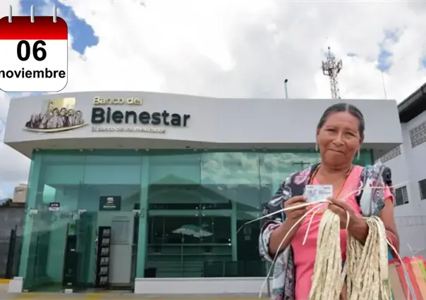 Pensión Bienestar: ¿Quién cobra el jueves 6 de noviembre de 2025?