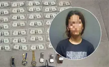 Capturan a guardia de seguridad en pleno robo en Apodaca