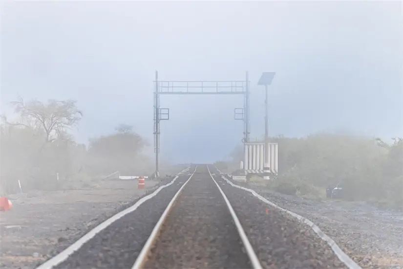 imagen recuadro Este viernes se coloca la primera piedra del Tren del Norte en Nuevo Laredo. Foto: Carlos García