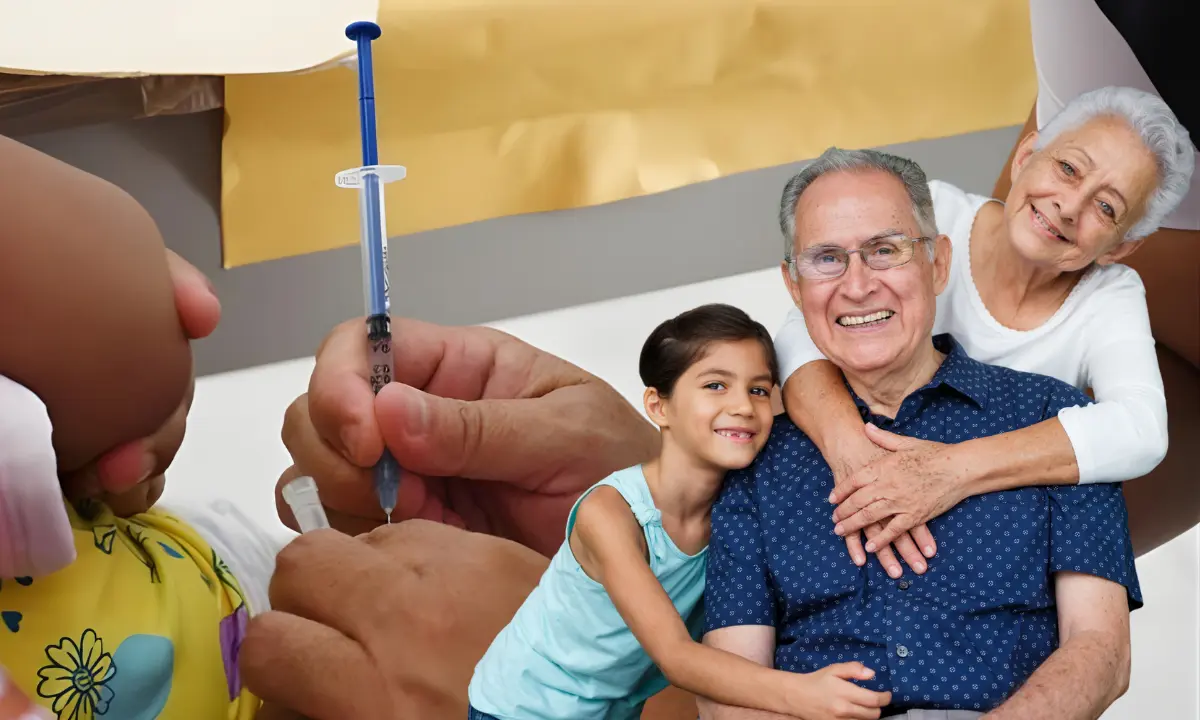 Las vacunas son gratuitas y seguras Foto: Gobierno de Yucatán/Canva