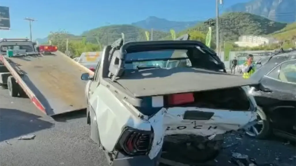 Accidente vial deja un conductor lesionado en la Carretera Nacional