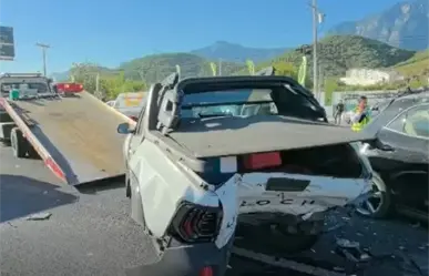 Accidente vial deja un conductor lesionado en la Carretera Nacional