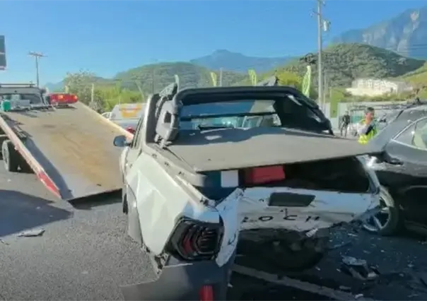 Accidente vial deja un conductor lesionado en la Carretera Nacional