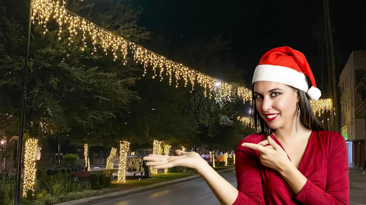 Las calles de Torreón ya se preparan para la Navidad. (Fotografía: Gobierno de Torreón | Canva)