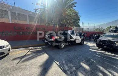 Aseguran arma a estudiantes en secundaria 12 Revolución Mexicana de Monterrey