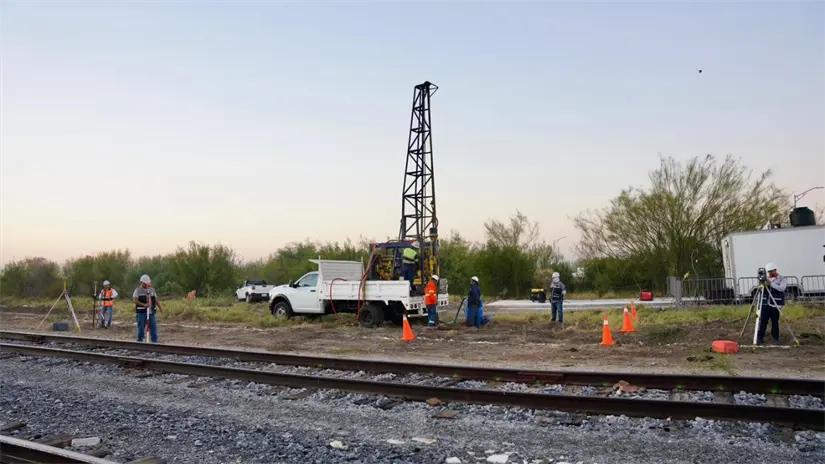 imagen recuadro Obra del tren del Golfo de México | Foto: Perla Herrera