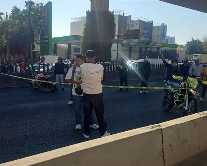 Sonideros bloquean Periférico tras ser ignorados por autoridades en Álvaro Obregón