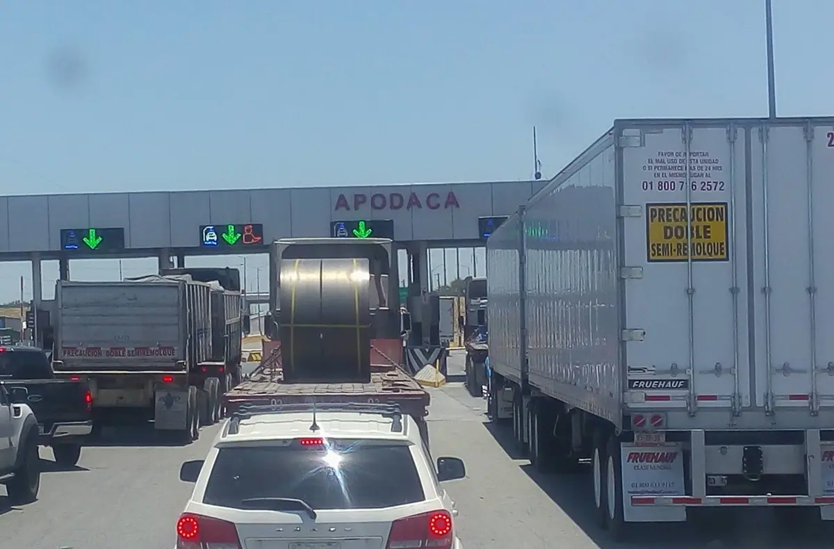 La caseta Apodaca se posiciona como un componente esencial del sistema vial de Nuevo León. Foto: Google Maps