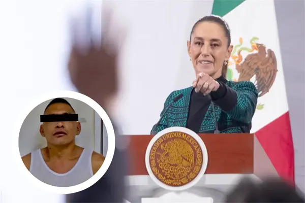 Tras acosar a Sheinbaum, sujeto responsable es trasladado a reclusorio Norte Tras acosar a Sheinbaum, sujeto responsable es trasladado a reclusorio Norte