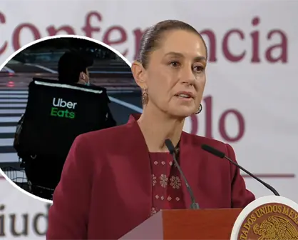 Claudia Sheinbaum pide a Profeco revisar aumentos en apps y celebra que repartidores ya tengan seguro social