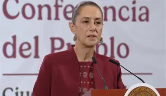 Claudia Sheinbaum promete atender las causas que llevan a jóvenes al crimen: “no nos vamos a ir de Michoacán”