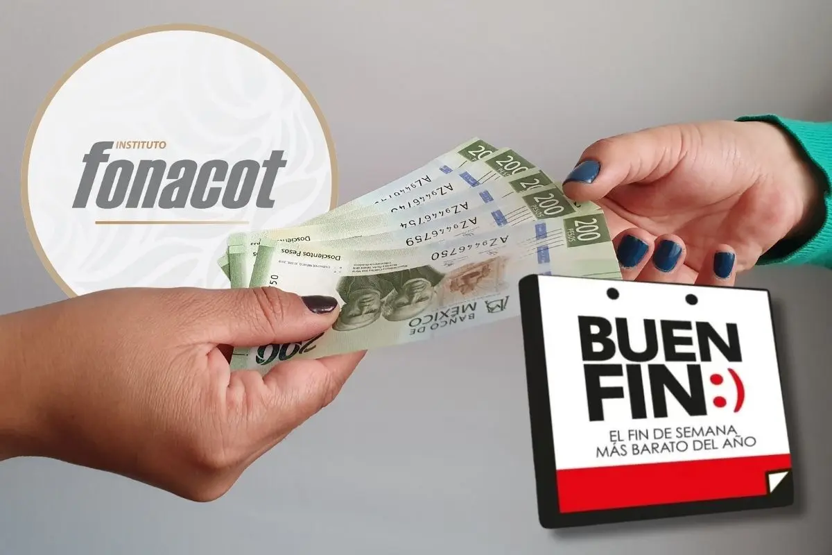 Instan a aprovechar créditos de Fonacot en temporada del Buen Fin / Foto: Composición Canva | Buen Fin | Fonacot
