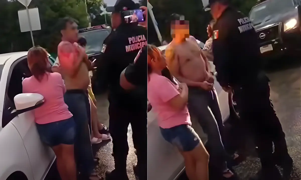 El detenido nunca pudo demostrar que era un servidor público en Quintana Roo Foto: Ayuntamiento de Celestún