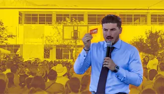 Samuel García entrega apoyos del programa Ayudamos a las Mujeres en el municipio de García