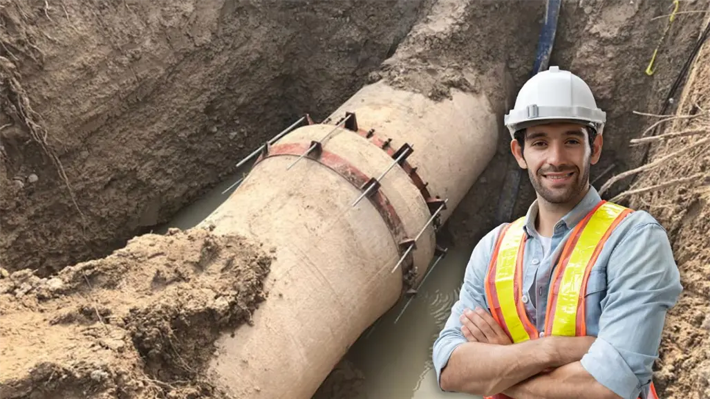 Concluye Agua y Drenaje de Monterrey trabajos de reparación en el Acueducto Mina II