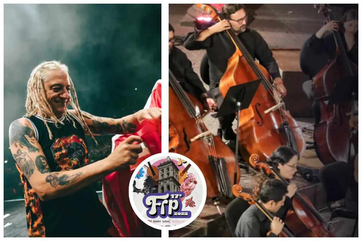 Festival Internacional de Puebla ¿Qué artistas podrás disfrutar gratis. Foto: Gobierno de Puebla| IG @autenticosdecadentes | Canva