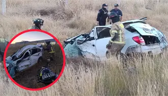 Un muerto en horrible accidente del Libramiento Norte de Durango