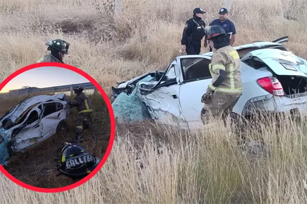 Un muerto en horrible accidente del Libramiento Norte de Durango Un muerto en horrible accidente del Libramiento Norte de Durango