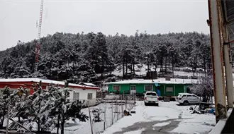De esta forma se protegen del frío en La Rosilla, el lugar más frío de Durango y de México