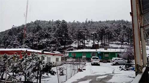 De esta forma se protegen del frío en La Rosilla, el lugar más frío de Durango y de México