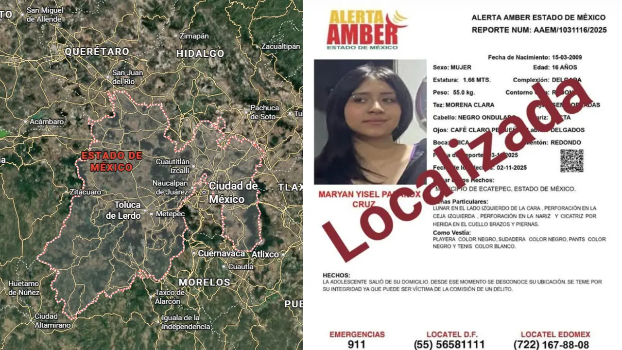 Mapa del Estado de México y Ciudad de México. Ficha de búsqueda de Maryan Yisel | Google Maps | Facebook