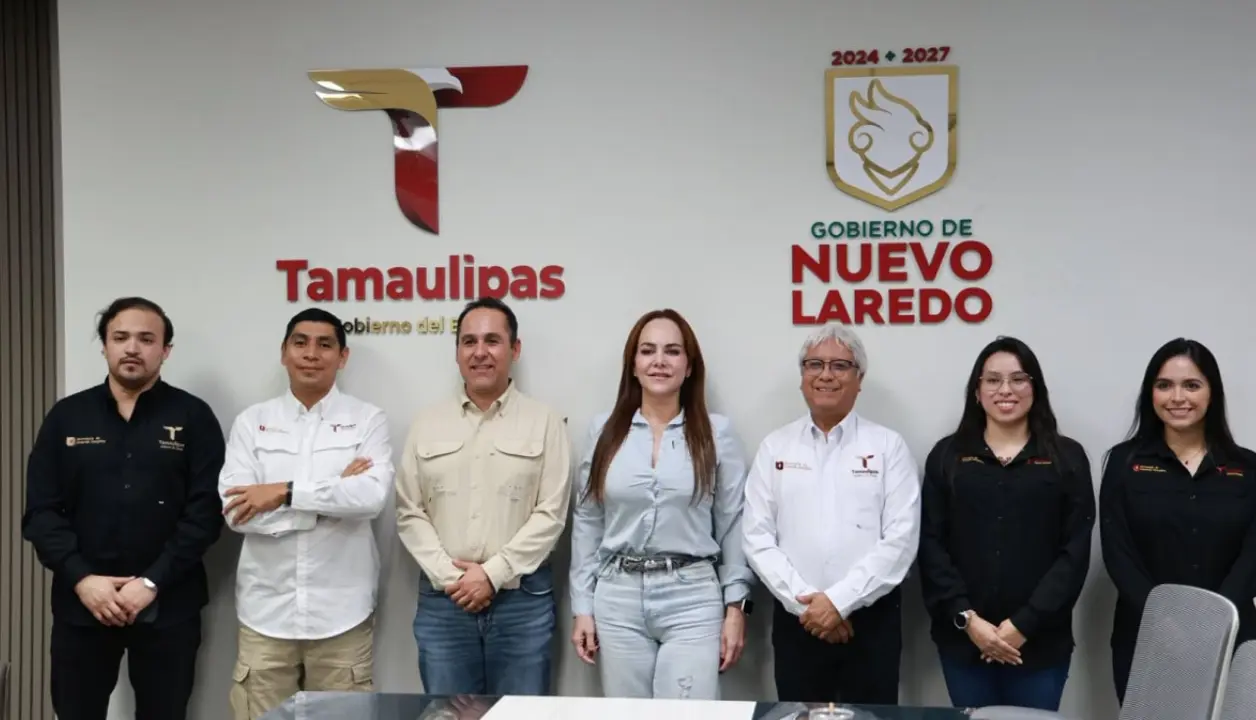Autoridades estatales y municipales dieron inicio a los primeros trabajos para ubicar a las familias que aún no tienen acceso a este servicio básico. Foto: Ayuntamiento Nuevo Laredo