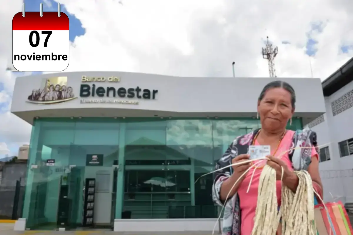 Pensión Bienestar: ¿Quién cobra el viernes 7 de noviembre de 2025? Foto: Gobierno de México | Canva | calendario.website