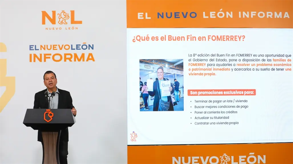 Buen Fin 2025 en Nuevo León: Fomerrey te pone más cerca de tu casa propia con facilidades históricas