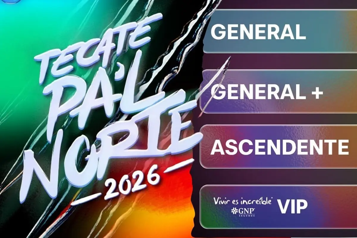 Tecate Pa´l Norte 2026 se celebrará el próximo 27, 28 y 29 de marzo de 2026. FOTO: CANVA/IG: @tecatepalnorte