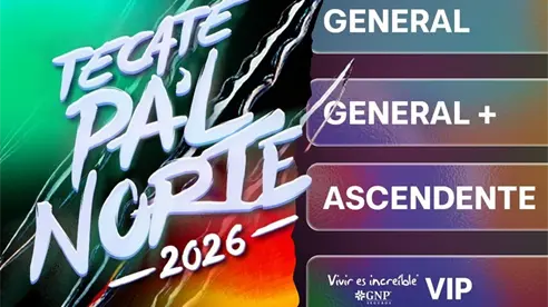 Tecate Pa´l Norte 2026: estos son los precios para los abonos Tecate Pa´l Norte 2026: estos son los precios para los abonos