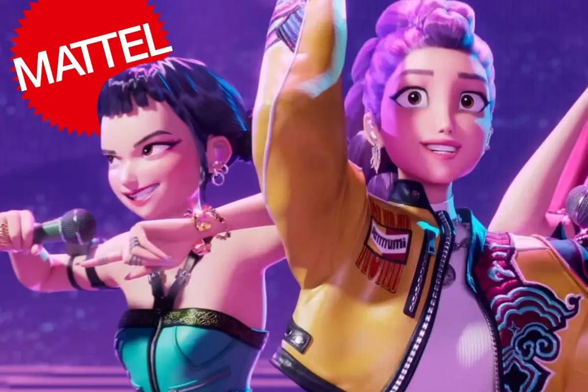 Las Guerreras K-Pop recibieron 5 nominaciones a los Grammy 2026. FOTO: CANVA/IG: @mattelcreations/Mattel Inc.