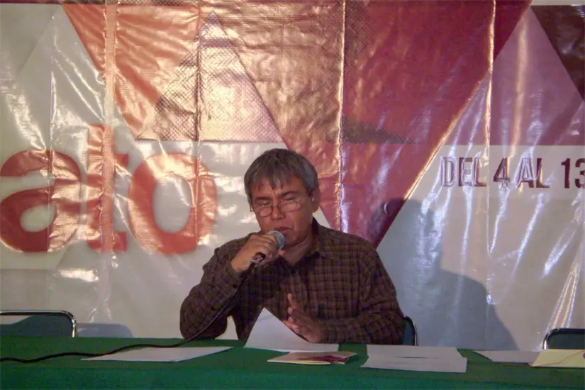 imagen recuadro Baudelio Camarillo nació en el municipio de Xicoténcatl, Tamaulipas. Foto: Daniel Espinoza