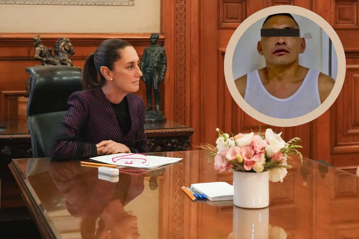 Vinculan a proceso a acosador de Sheinbaum. Foto: X @Claudiashein | @azucenau