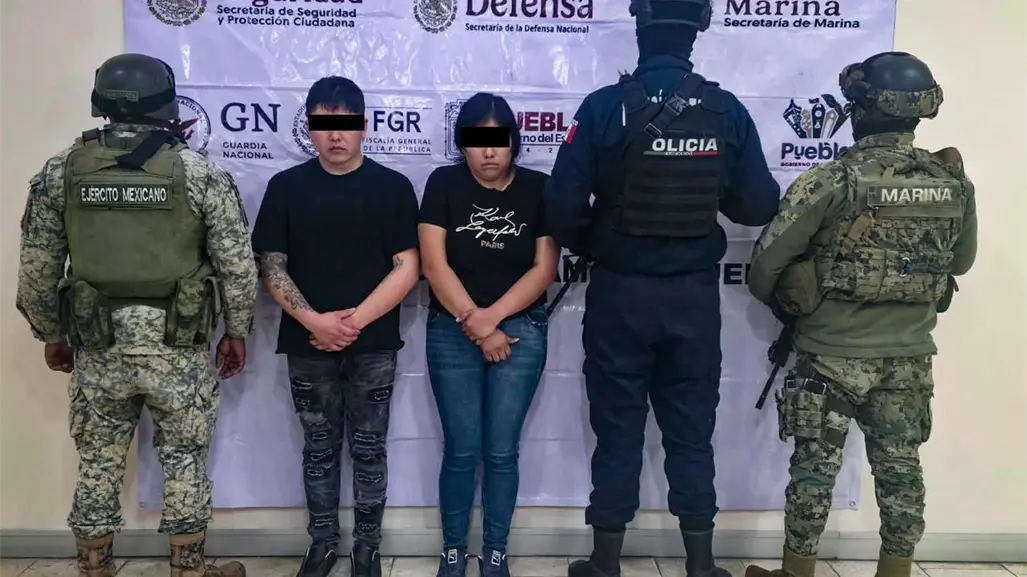Detienen a un hombre y una mujer relacionados con el asesinato de 3 policías en Puebla