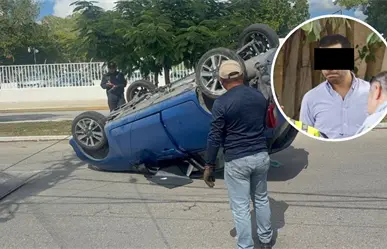 Diputado federal del PAN protagoniza accidente vial en el norte de Mérida