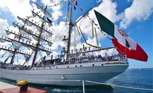 Así luce por dentro el Buque Escuela Cuauhtémoc que arribará al puerto de Progreso, Yucatán