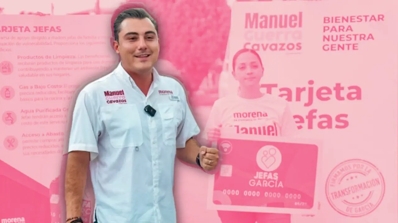 Manuel Guerra Cavazos, alcalde de García Foto: Canva