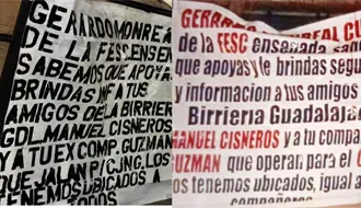 Narcomantas contra CJNG, empresarios y autoridades generan alerta en Ensenada tras informe de Marina del Pilar
