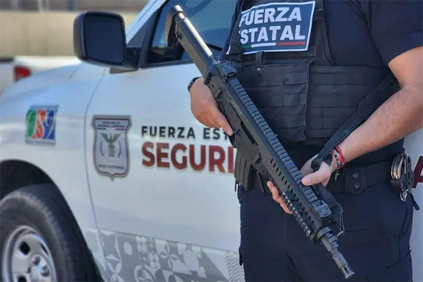 FOTO: Fuerza Estatal de Seguridad Ciudadana de Baja California