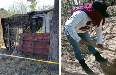 Buscadores localizan fosa con restos humanos en Culiacancito, Sinaloa